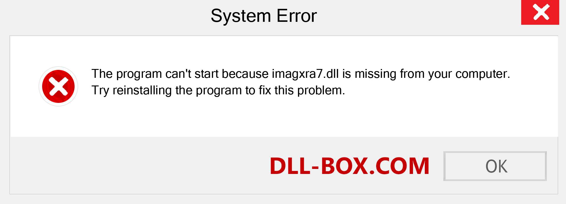  imagxra7.dll file is missing?. Download for Windows 7, 8, 10 - Fix  imagxra7 dll Missing Error on Windows, photos, images